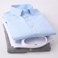 OEM high quality cotton solid colour  blank business shirt long sleeve men shirt